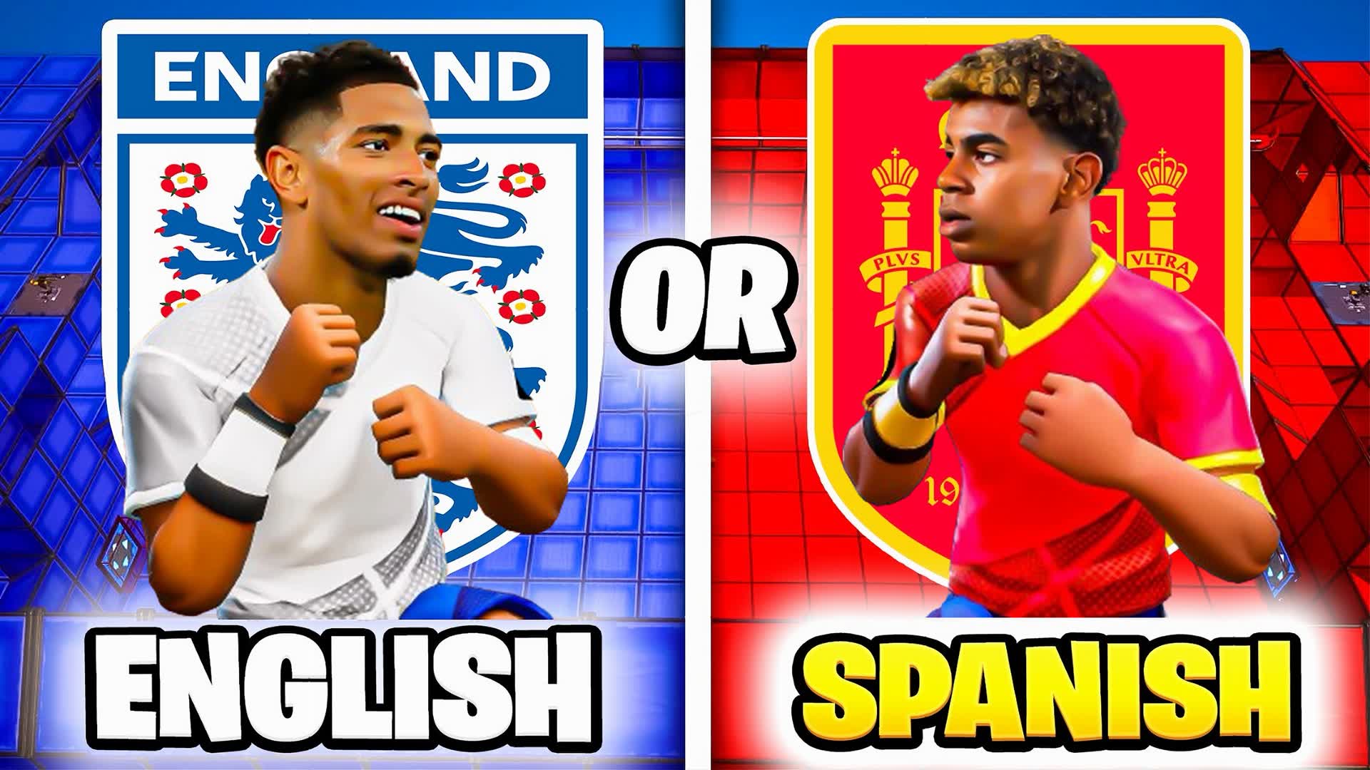 【注目の島】ENGLISH OR SPANISH FUN RED VS BLUE