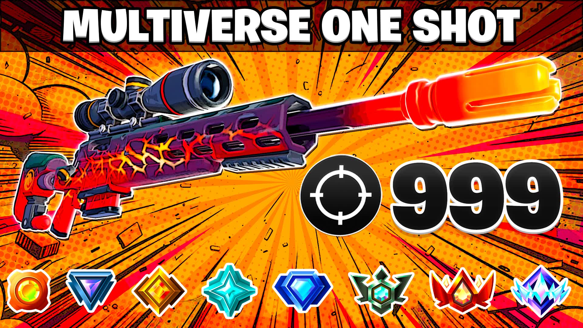 【注目の島】💥MULTIVERSE ONE SHOT SNIPER🎯