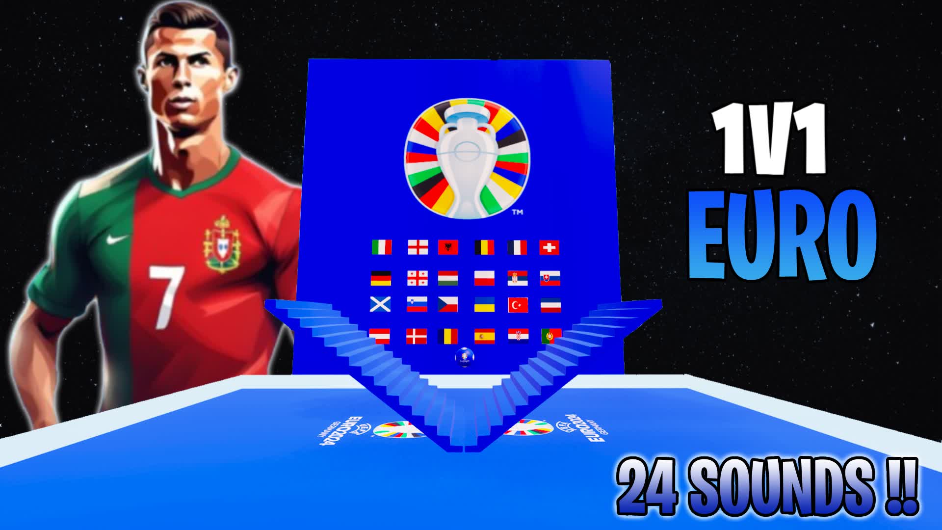 【注目の島】🏆 1V1 EURO 2024 🏆