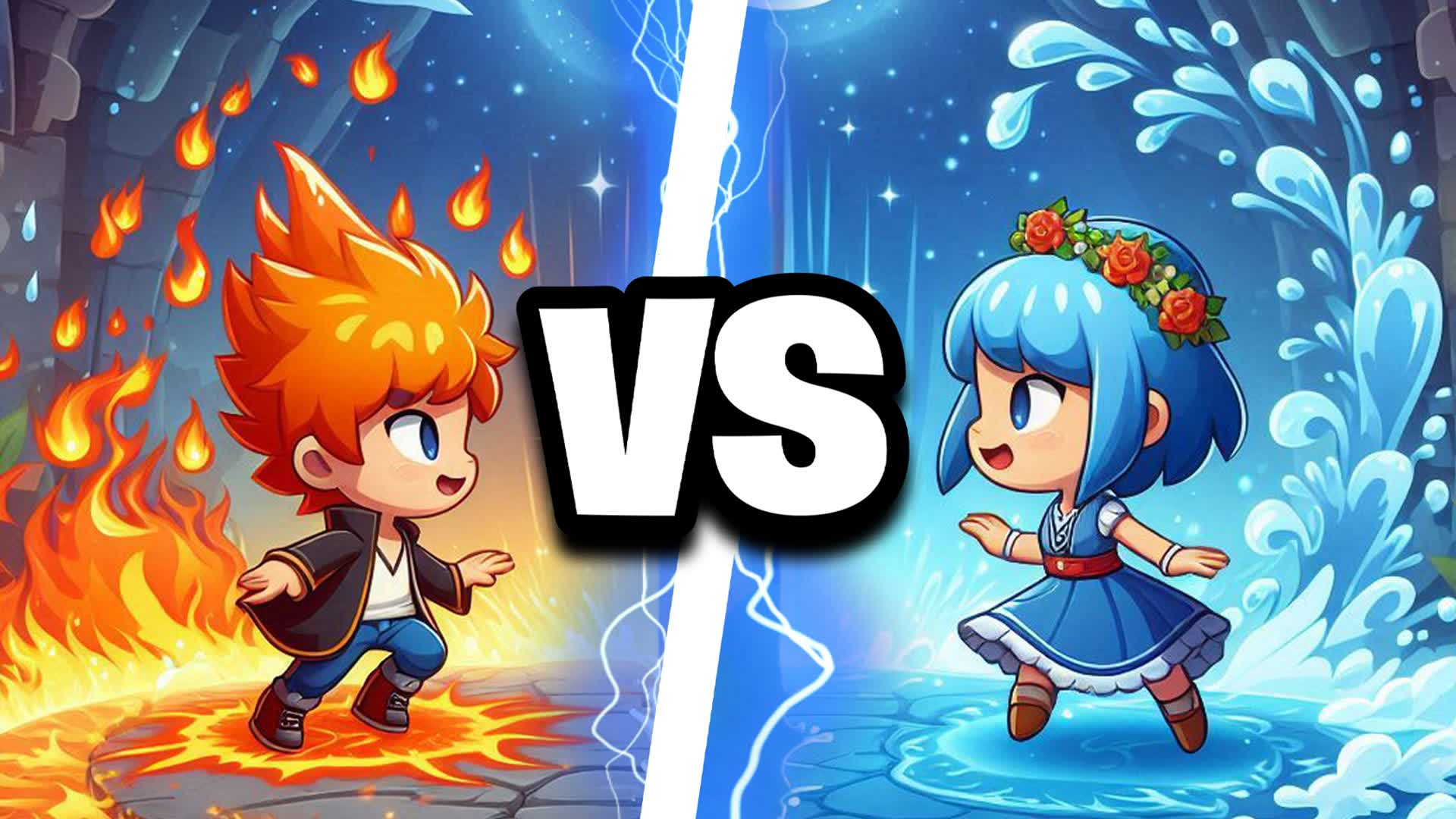 【注目の島】🔥 Fire Boy vs Water Girl 💧