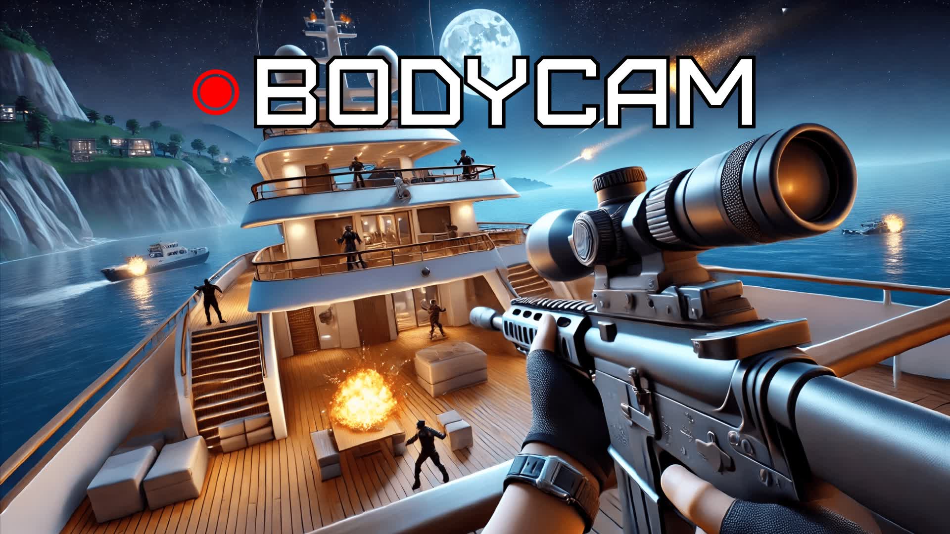 【注目の島】Realistic Gun Game FPS BodyCam