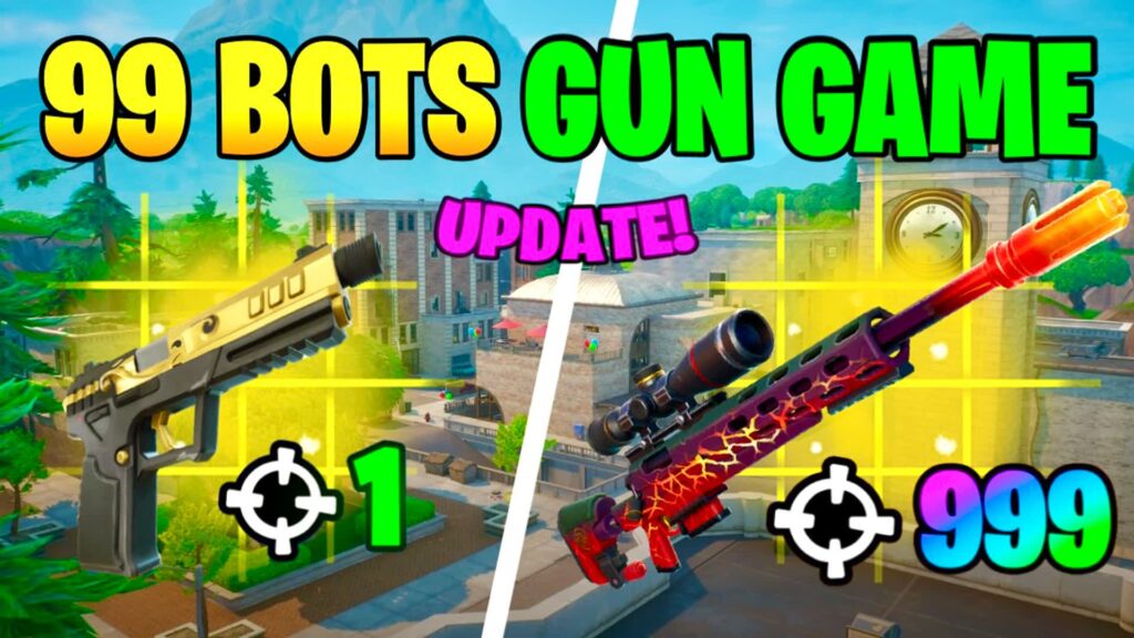 【注目の島】99 BOTS GUN GAME OG BOT ROYALE ⭐️