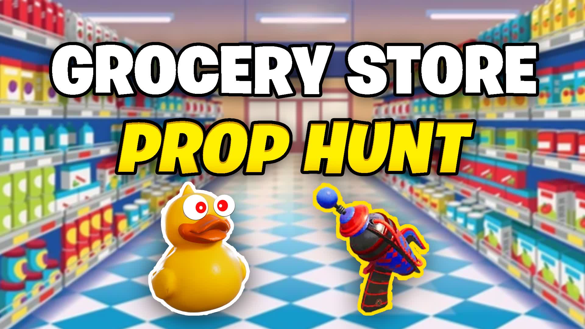 【注目の島】GROCERY STORE - PROP HUNT 🛒