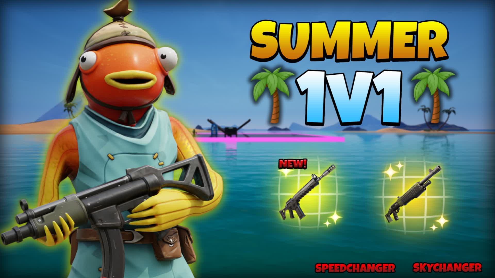 【注目の島】😎SUMMER 1V1🏝️ [200 PUMP]