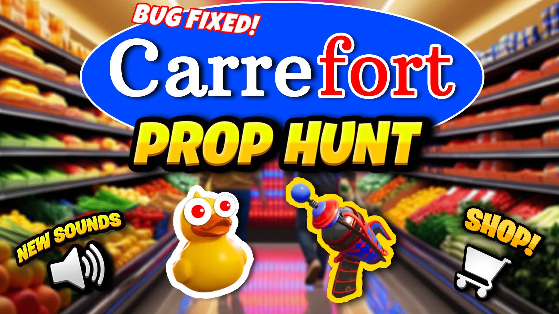 【注目の島】CARREFORT PROP HUNT🛒