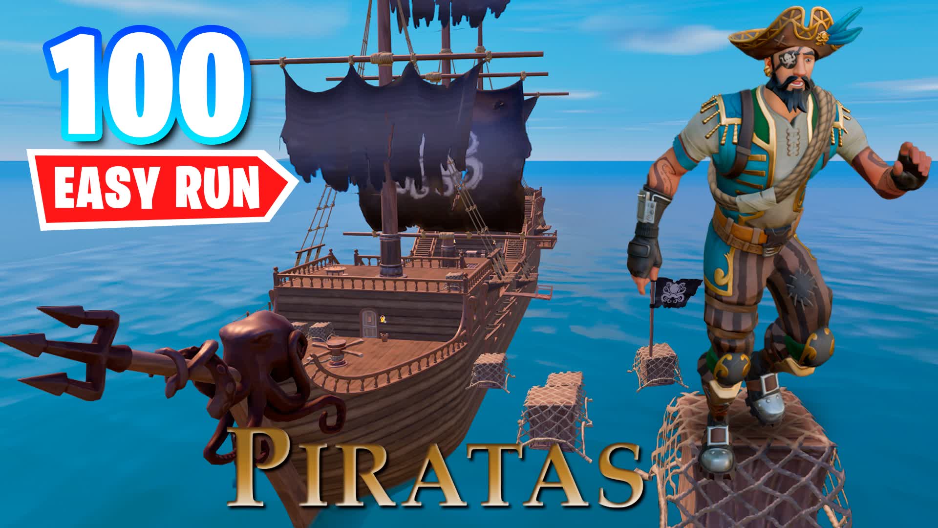 【注目の島】🏴‍☠️ Pirates Deathrun 100 Levels 🏴‍☠️