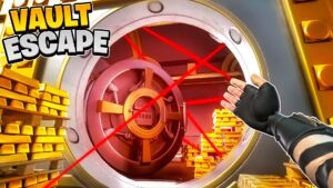 【注目の島】BANK ESCAPE ROOM 🏦 PARTY GAME FUN