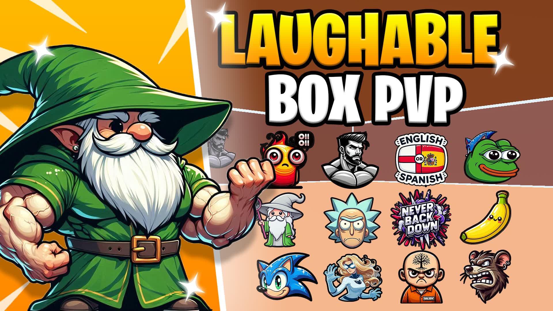 【注目の島】😂 LAUGHABLE BOX PVP 📦