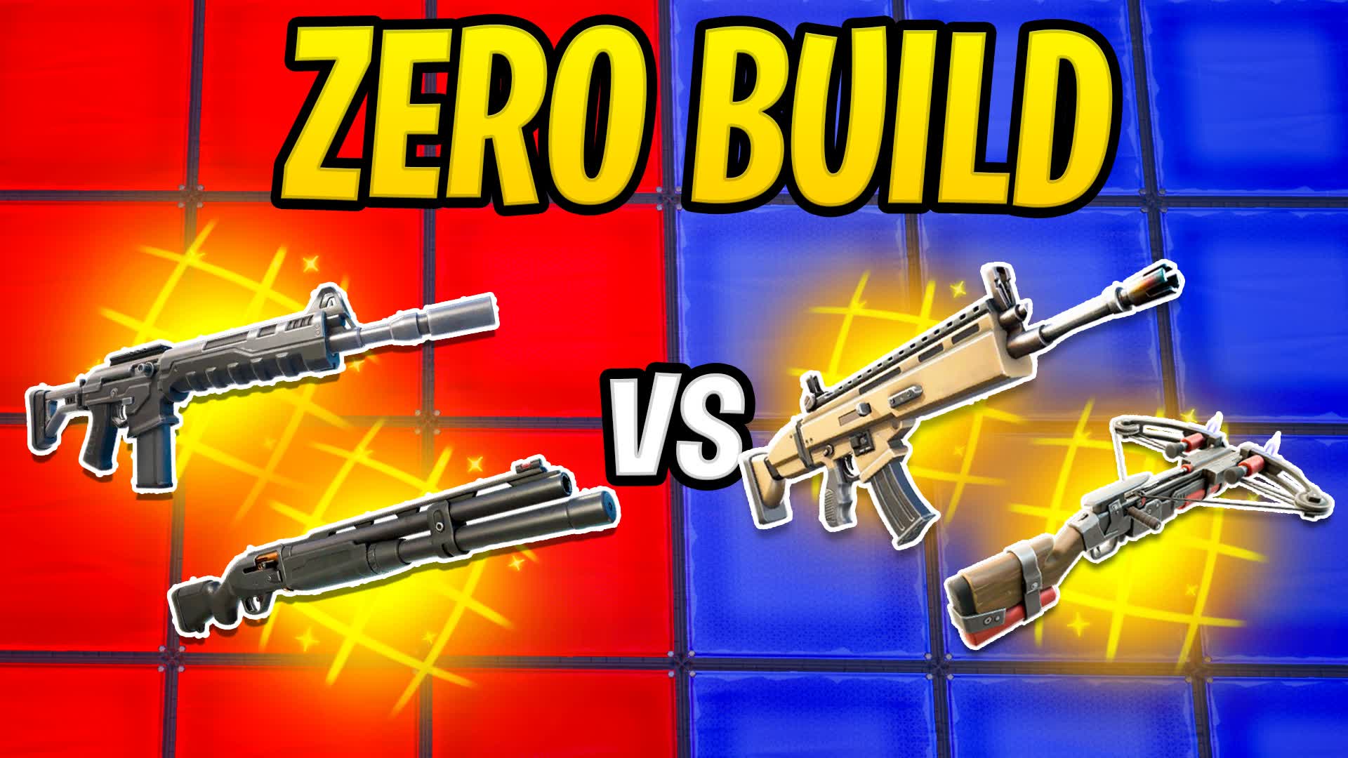 【注目の島】ZERO BUILD EXTRA 🔴 RED VS BLUE 🔵