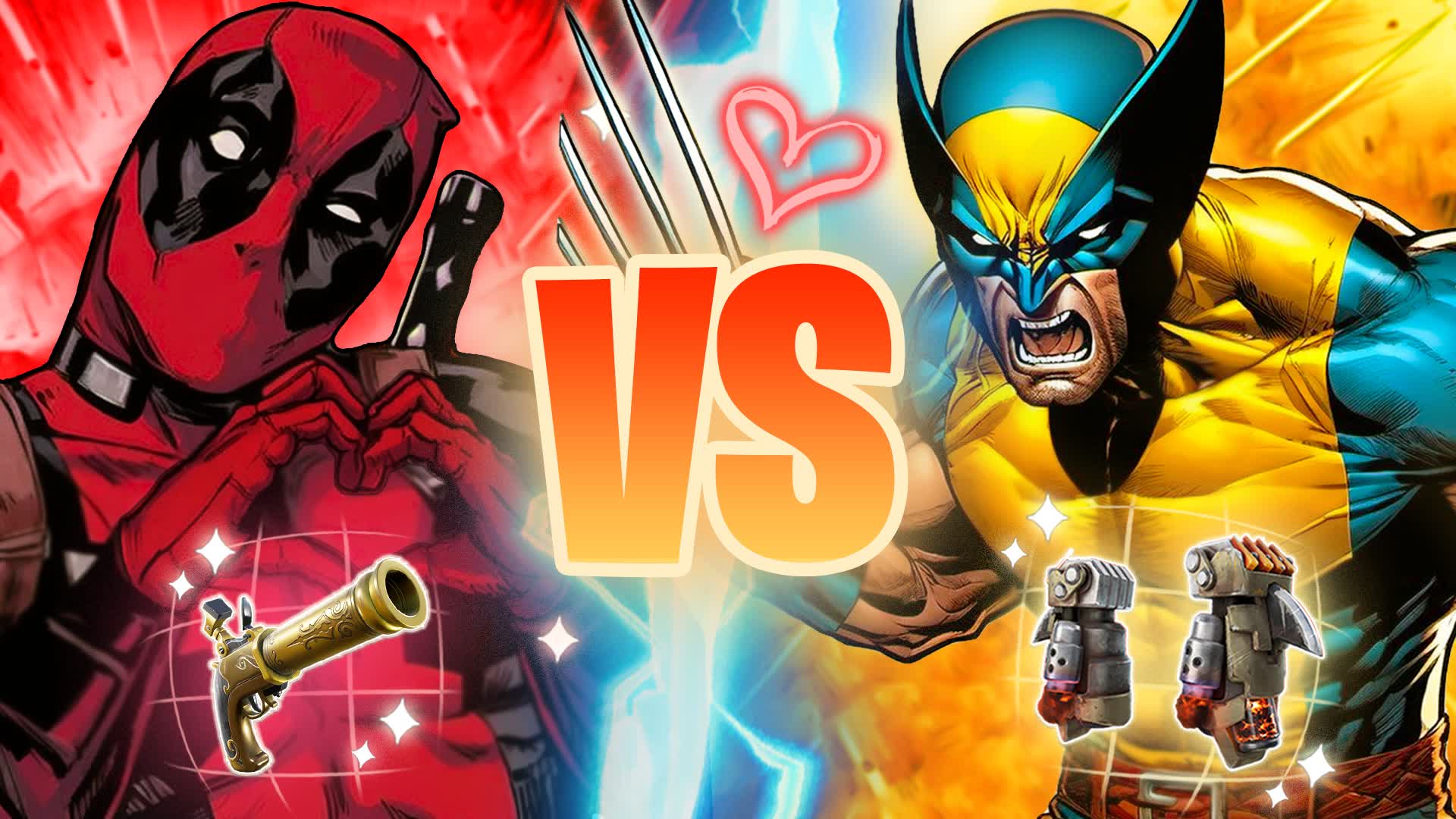 【注目の島】🕷DEADPOOL VS WOLVERINE🐺 [SECRET LOVE]