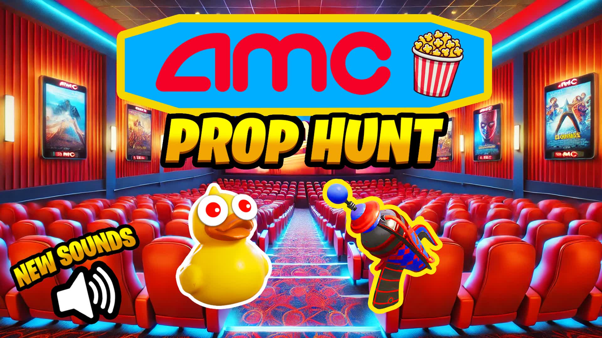 【注目の島】AMC CINEMA PROP HUNT 🍿