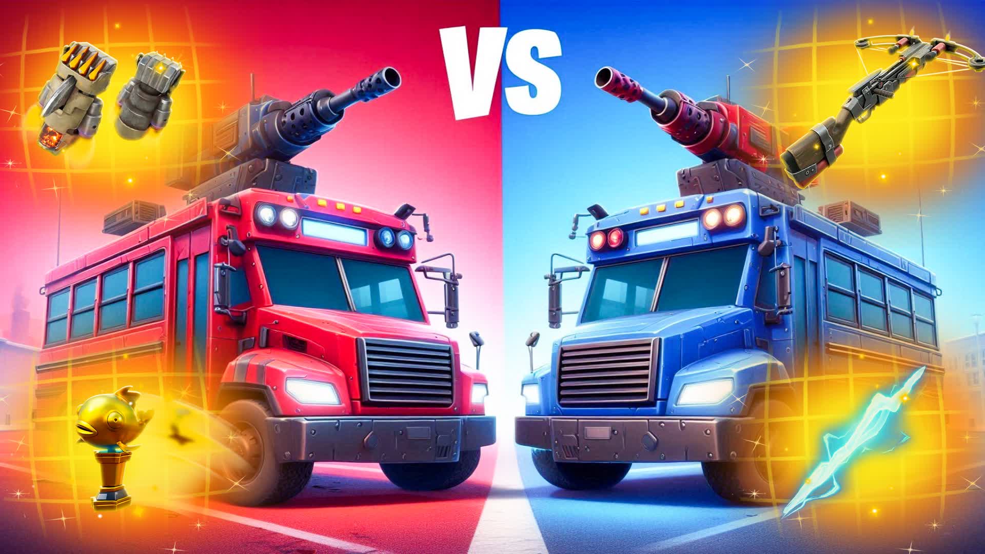 【注目の島】RED BUS VS BLUE BUS 🔴🔵