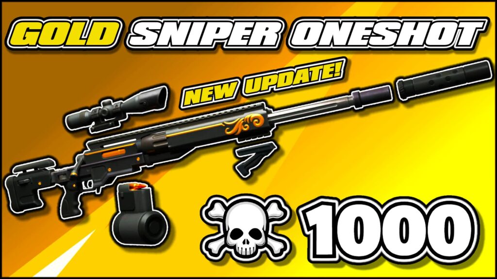 【注目の島】👑 GOLD SNIPER ONESHOT! 🎯