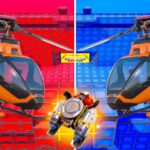 【注目の島】🚁 FLIGHT RED VS BLUE 🔴🔵