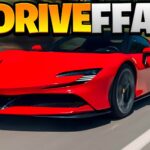 【注目の島】😱DRIVE WORLD FFA - ALL WEAPONS & CARS