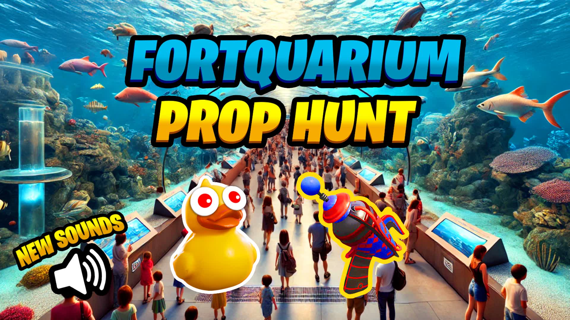 【注目の島】FORTQUARIUM PROP HUNT 🐟