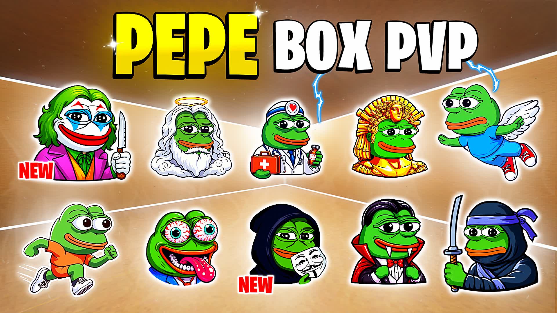 【注目の島】😂PEPE BOX PVP📦