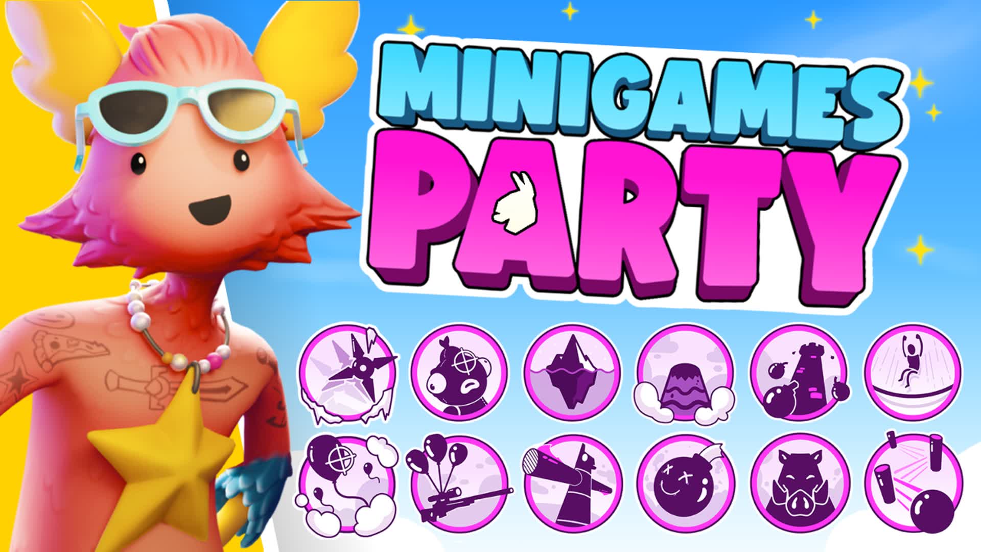 【注目の島】SUPER MINIGAMES PARTY 👑