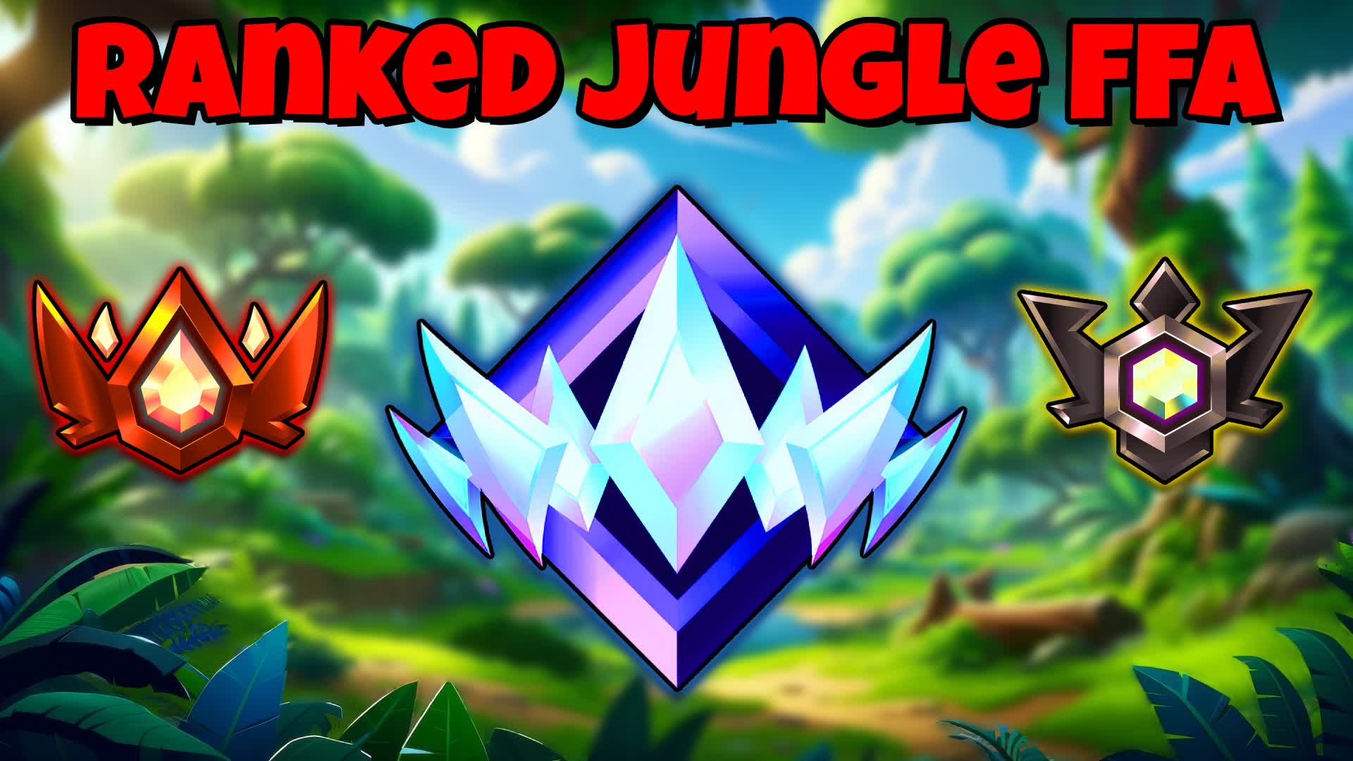 【注目の島】🌳 JUNGLE FFA - RANKED PVP 🏆