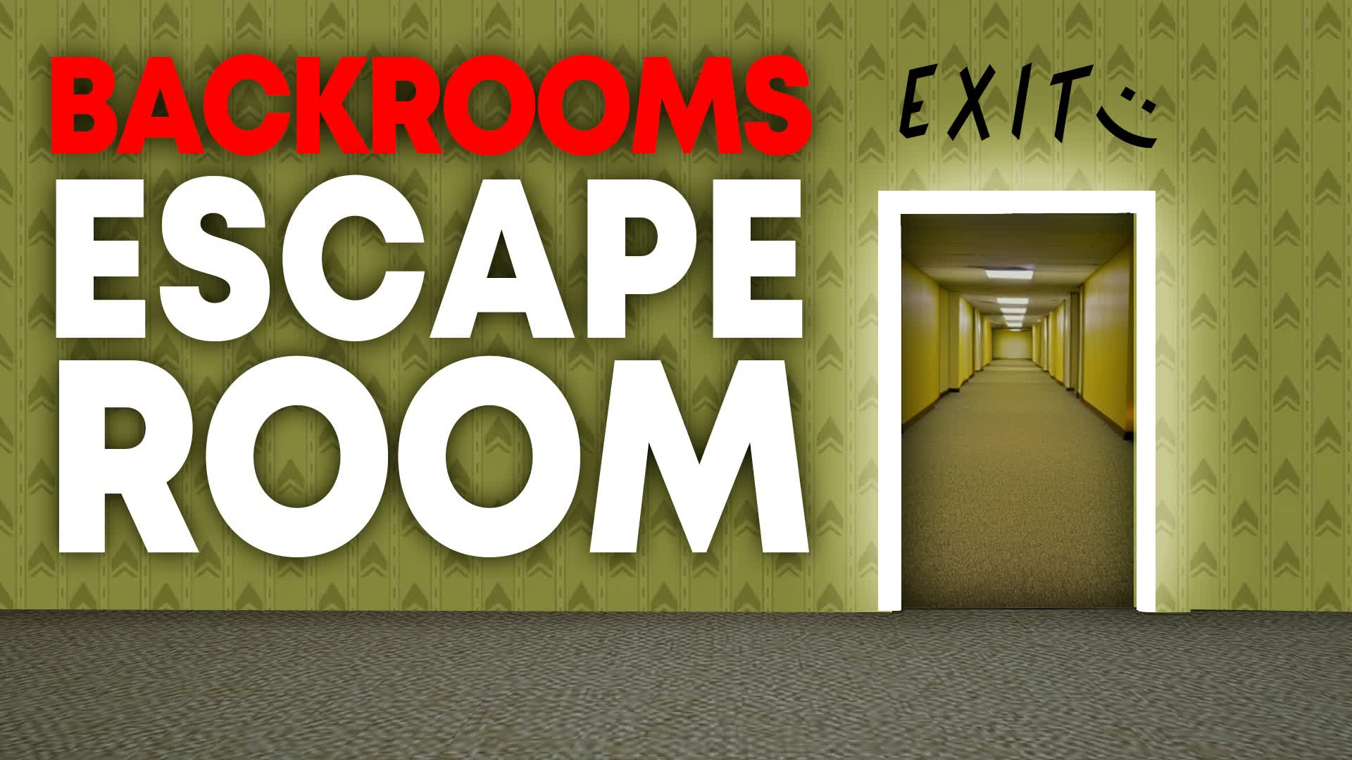 【注目の島】BACKROOMS ESCAPE ROOM