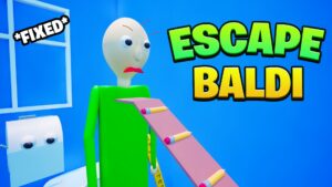 【注目の島】ESCAPE BALDI PARKOUR OBBY ⭐👨🦲