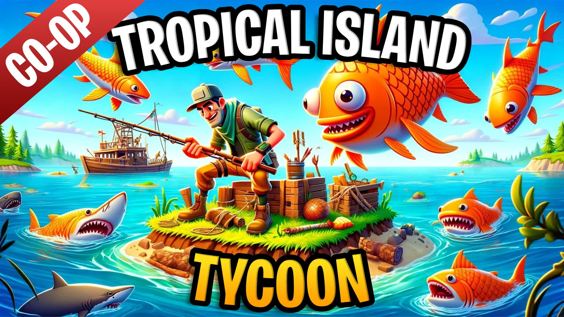 【注目の島】Tropical Island Tycoon [CO-OP]