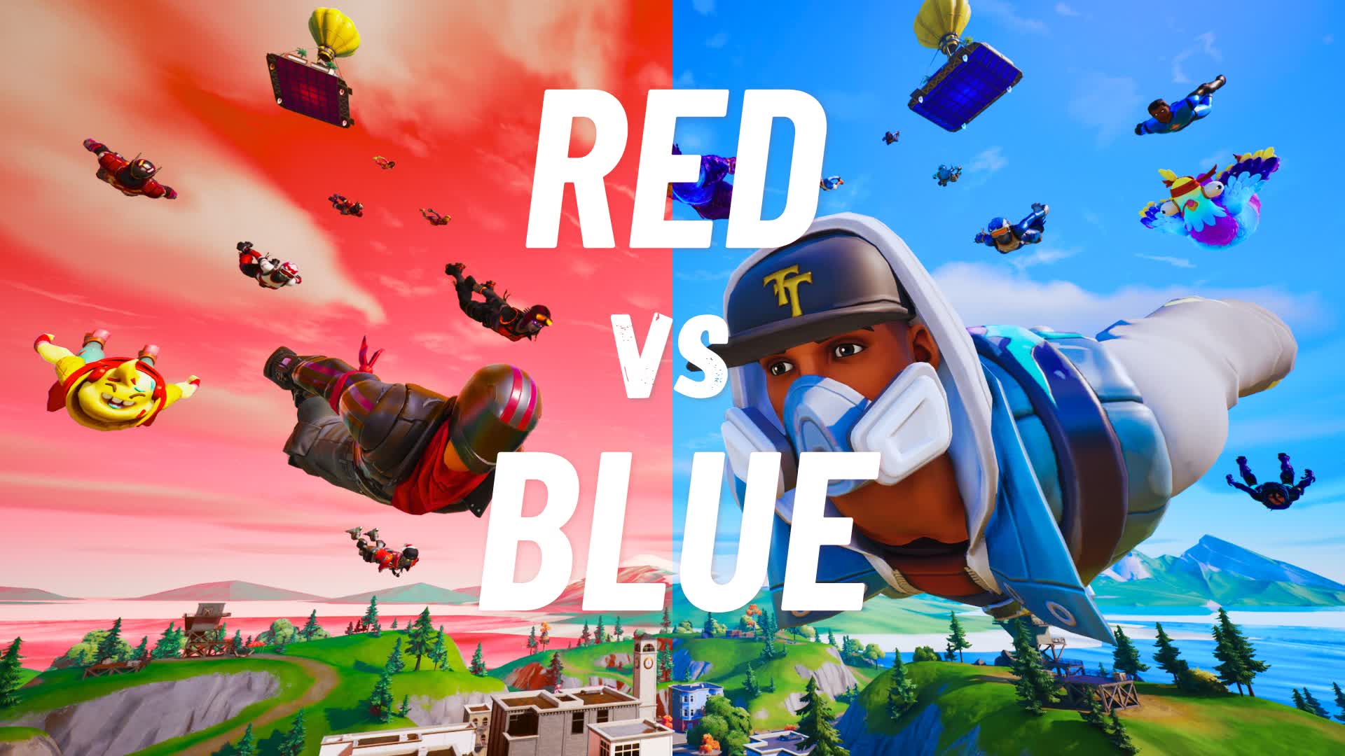 【注目の島】Red vs Blue - Tilted Pit