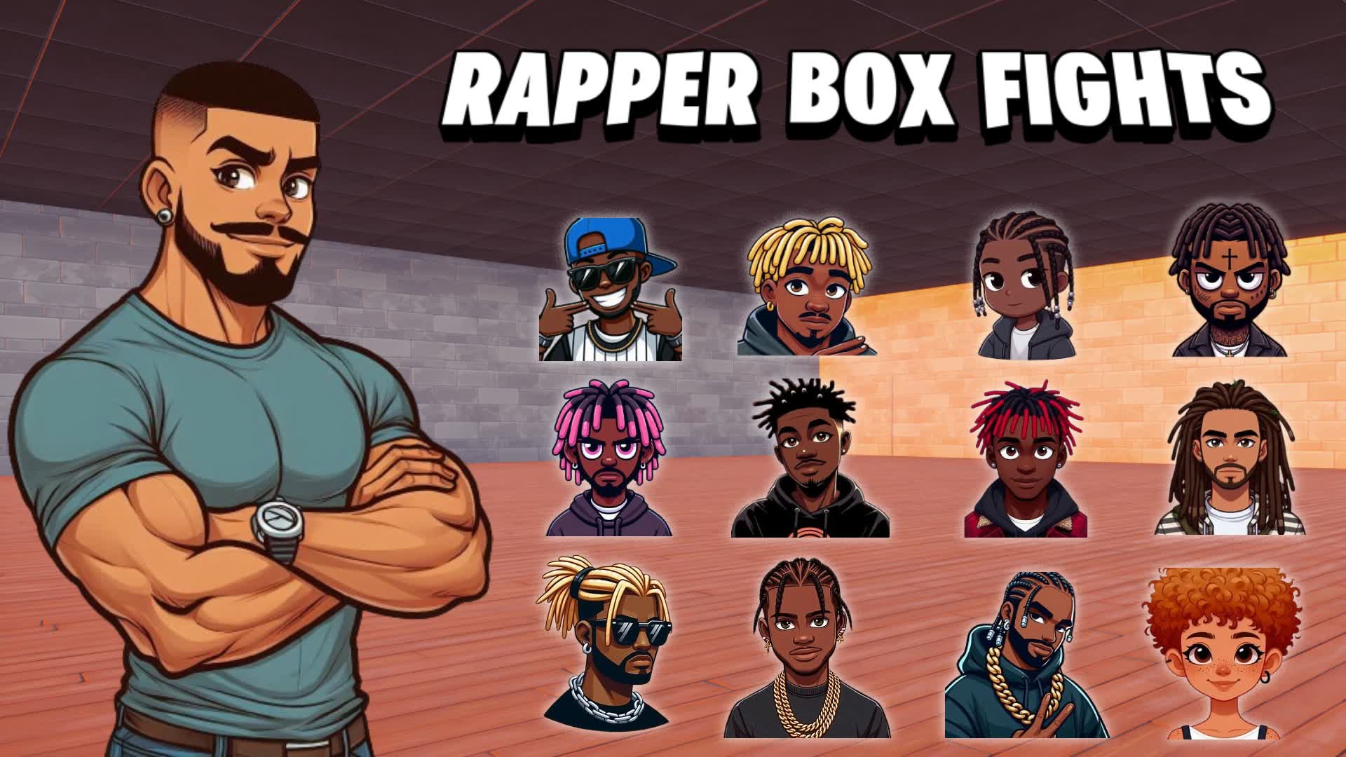 【注目の島】🎤 RAPPER BOX PVP 📦