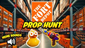 【注目の島】FORT DEPOT PROP HUNT 🔨