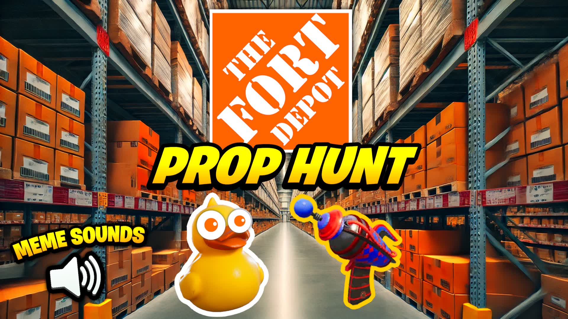 【注目の島】FORT DEPOT PROP HUNT 🔨