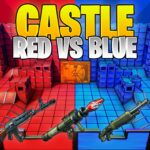 【注目の島】🏰 Castle Red Vs Blue🚩Capture The Flag