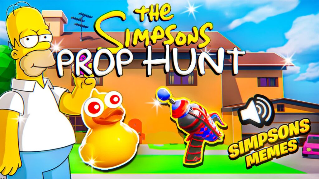 【注目の島】THE SIMPSONS - PROP HUNT 🍩