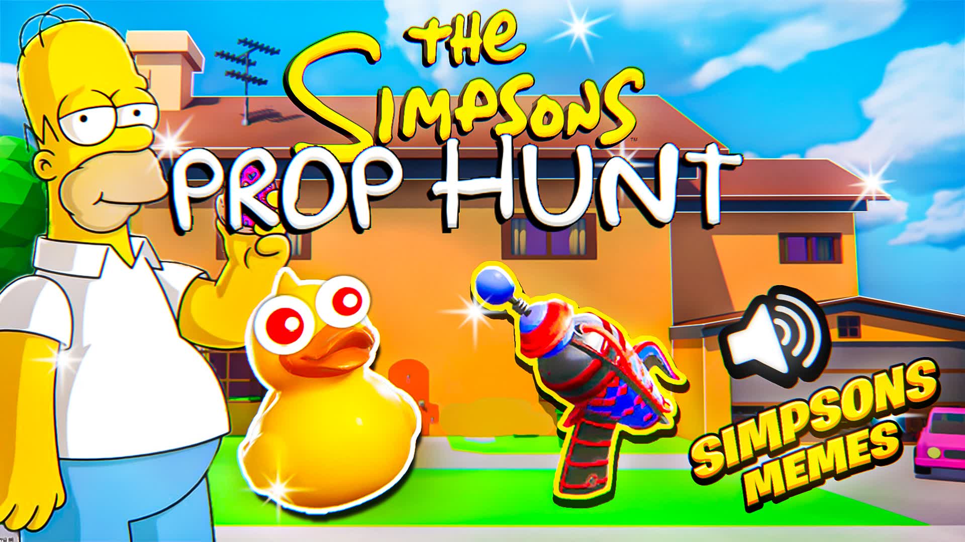 【注目の島】THE SIMPSONS - PROP HUNT 🍩