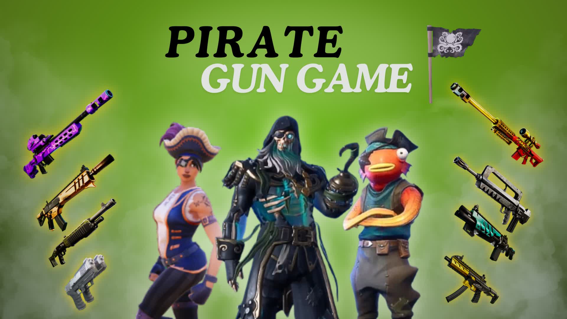 【注目の島】PIRATE🏴‍☠️🌴[GUN GAME]