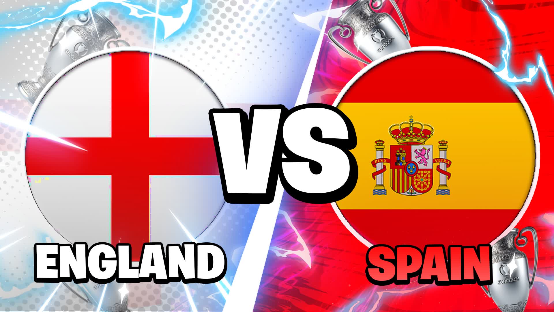 【注目の島】EUROS FINAL SPAIN VS ENGLAND 🏆