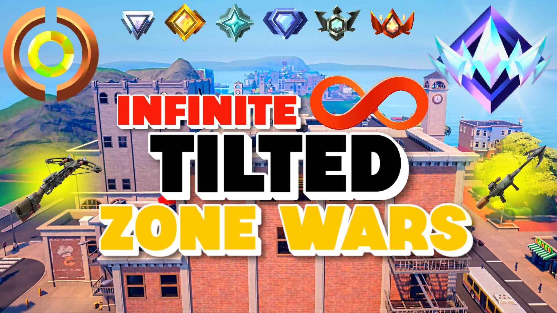 【注目の島】SKIBIDI RIZZ Infinite TILTED ZoneWars 😎