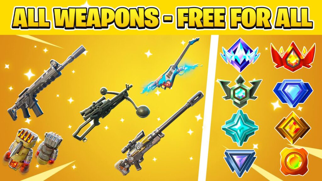 【注目の島】⭐ALL WEAPONS - FREE FOR ALL⭐