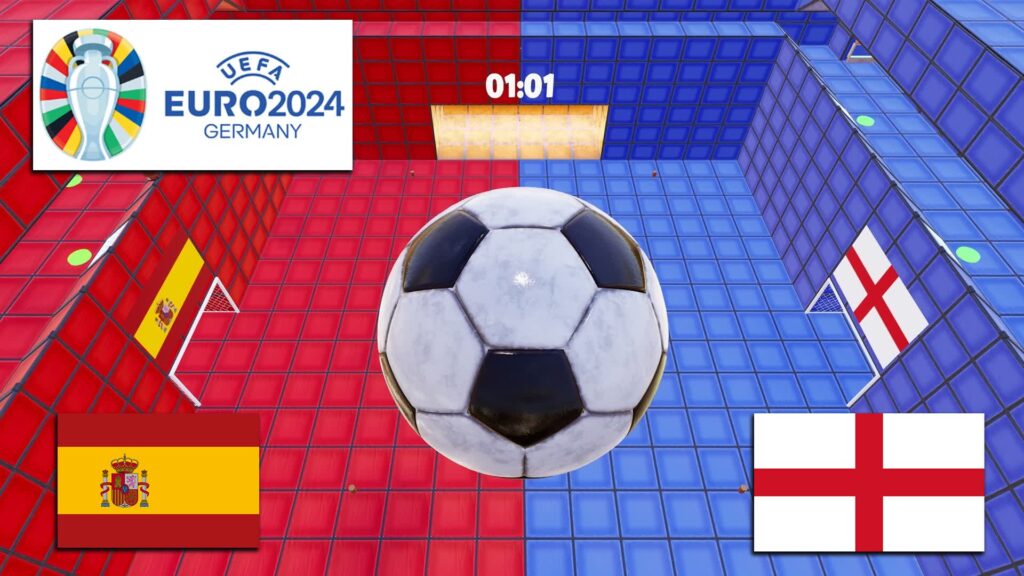 【注目の島】GOAL RED VS BLUE EUROS FOOTBALL