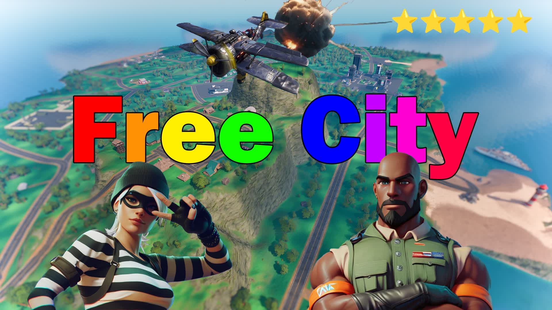 【注目の島】🏙️Free City