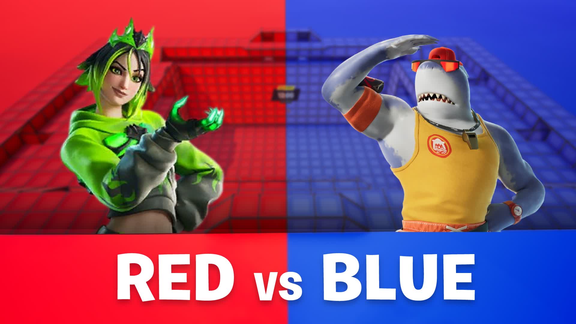 【注目の島】RED VS BLUE 🔴🔵