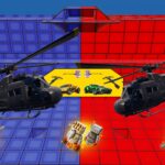 【注目の島】CRAZY HELICOPTER RED vs BLUE 🔴🔵