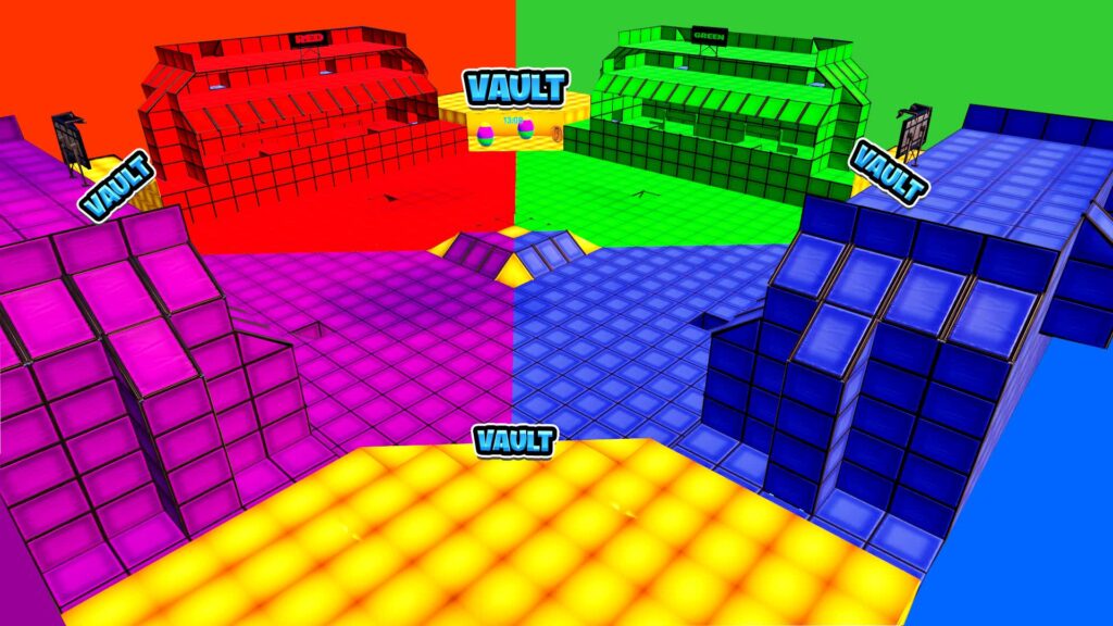 【注目の島】Brick RED VS BLUE VS GREEN VS PURPLE