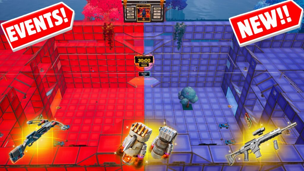 【注目の島】🌀NEW RED VS BLUE💢