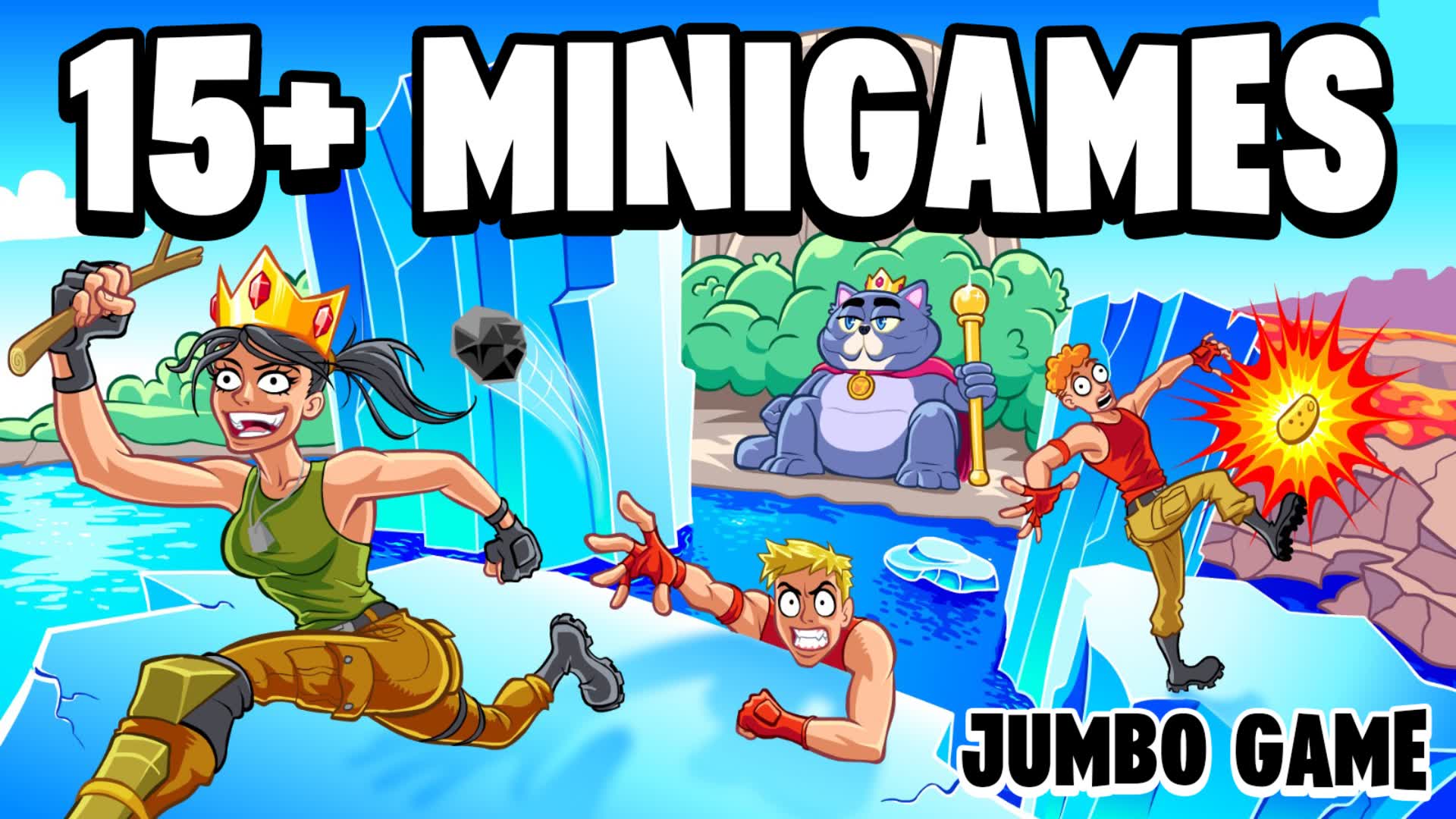 【注目の島】15+ MINIGAMES - JUMBO GAME