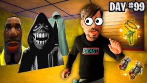 【注目の島】100 DAYS IN A BACKROOM - NEXTBOTS 🗿