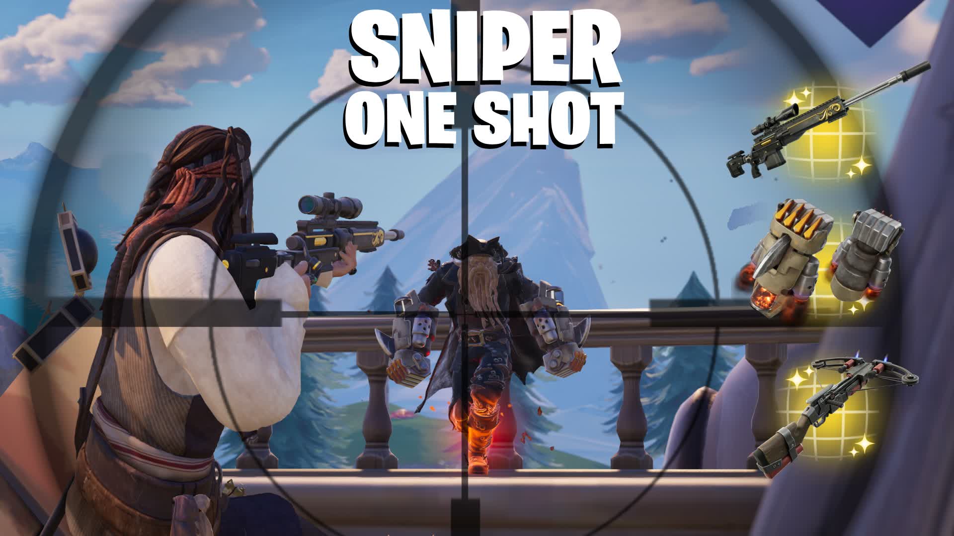 【注目の島】🎯 SNIPER ONE SHOT 🎯 BATTLE ARENA