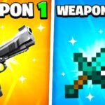 【注目の島】😎 MINECRAFT CUSTOM 🔫 GUN GAME ONE SHOT