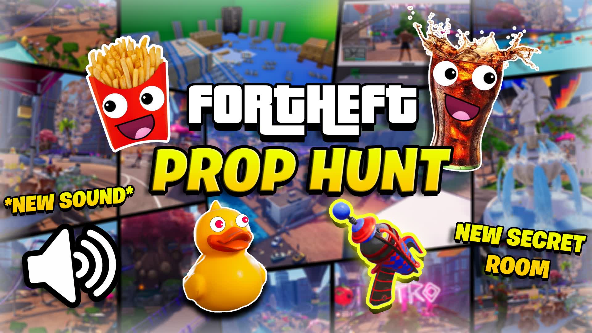 【注目の島】FORTHEFT - PROP HUNT ⭐