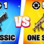 【注目の島】GUN GAME 🎯 CLASSIC VS ONE SHOT