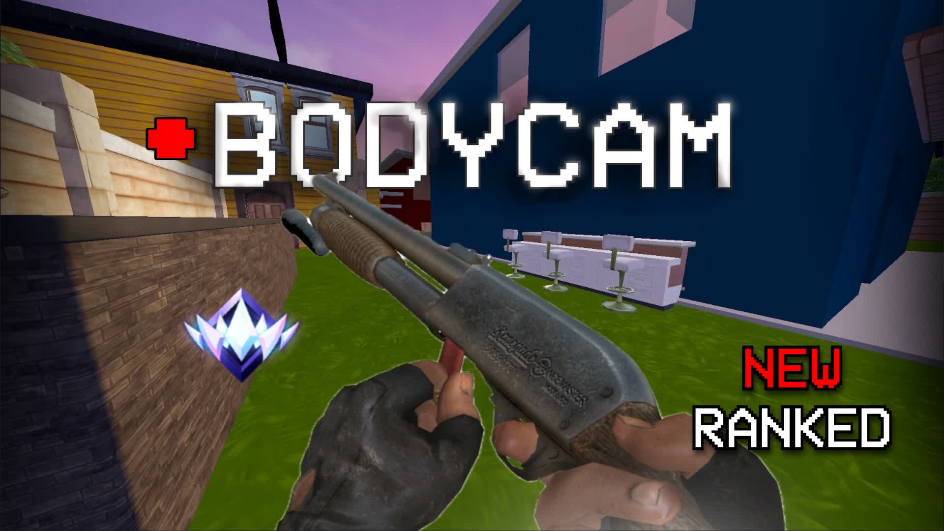 【注目の島】KRUNKER REALISTIC FPS GUN GAME[BODY CAM]